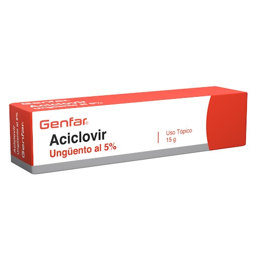 Aciclovir crema  15gr Genfar