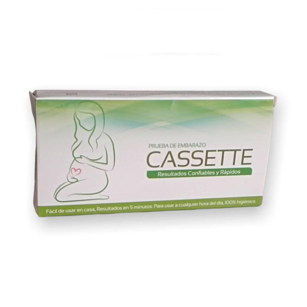 Cassette prueba de embarazo