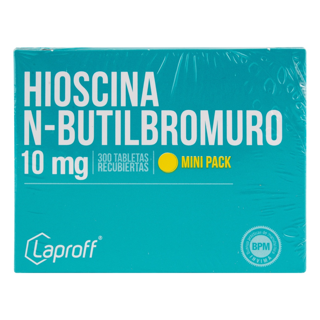 Laproff Hioscina N-butilbromuro 10 mg