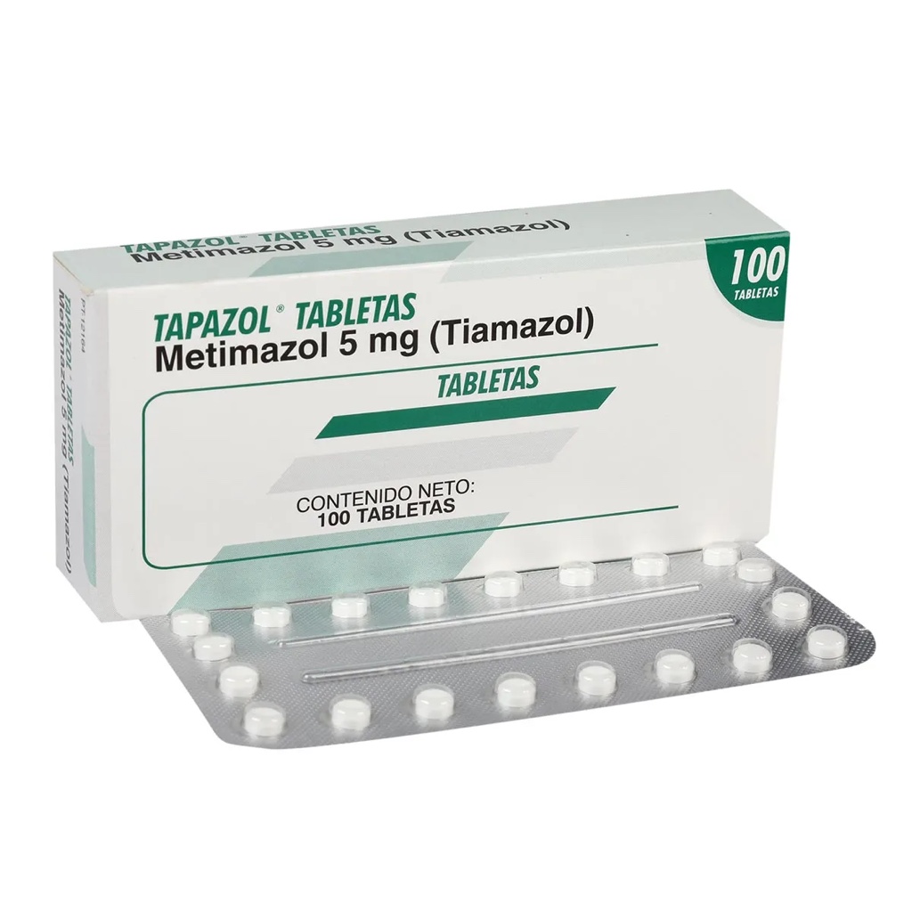 Tapazol 5mg tabletas
