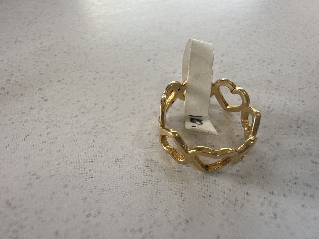 Anillo corazones