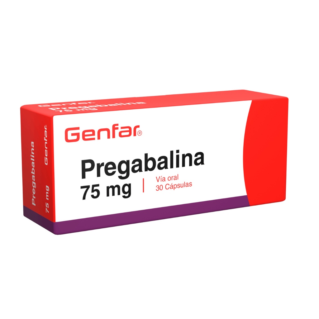 Pregabalina 75 mg Genfar
