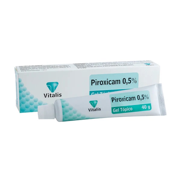 Piroxicam gel tópico 0,5% Vitali