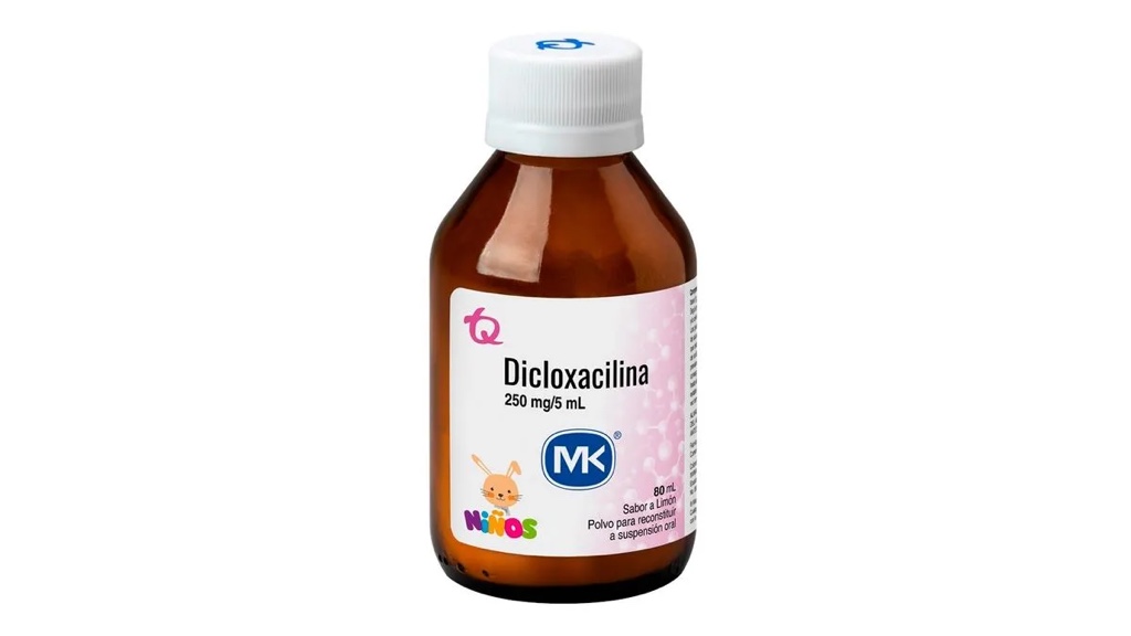 MK Dicloxacilina niños 250mg/5mL