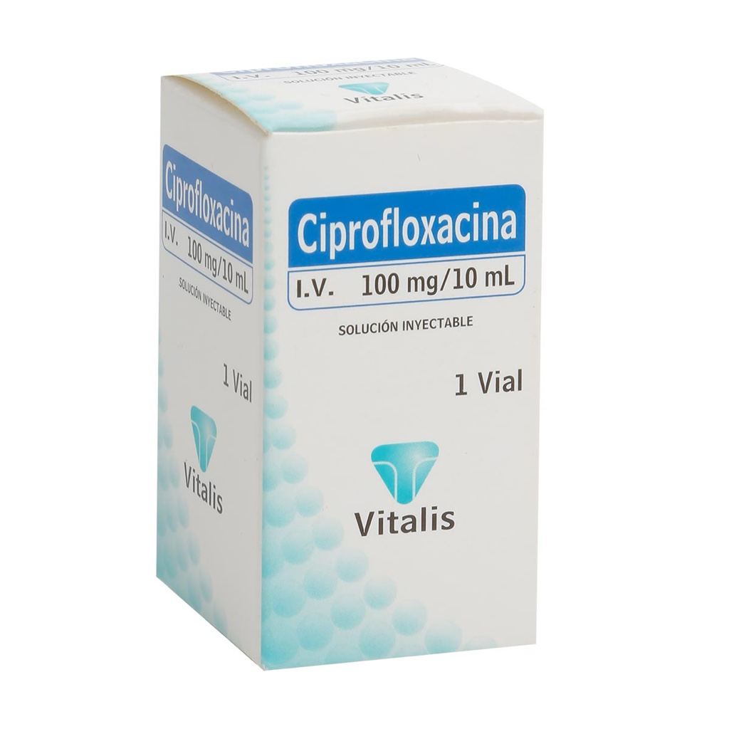 CIPROFLOXACINA SOLUCIÓN INYECTABLE VITALIS