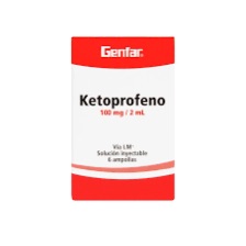 Genfar Ketoprofeno 100 mg/2 mL