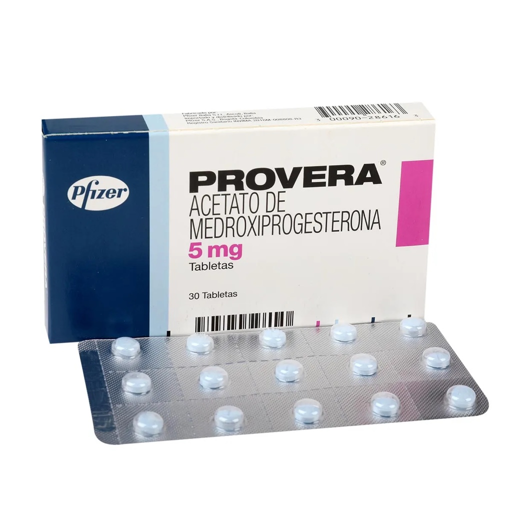 Provera 5mg tabletas