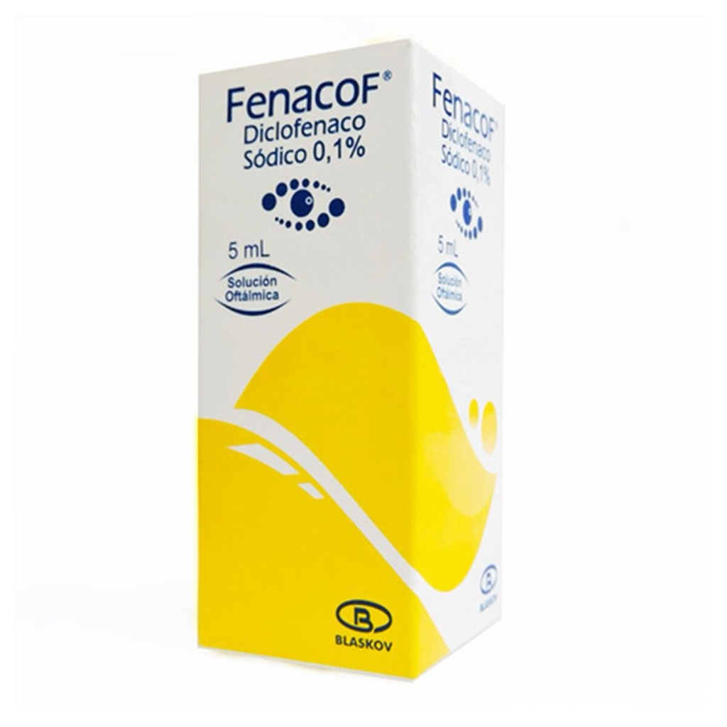 Fenacof diclofenaco gotas oftálmicas