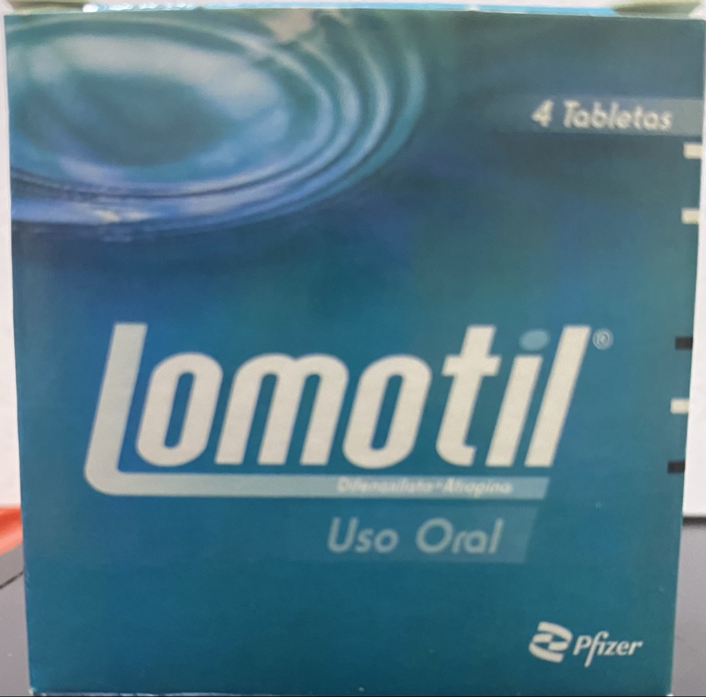Lomotil 4 tabletas