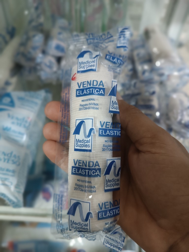 Venda elastica Medical 5" x5 yardas
