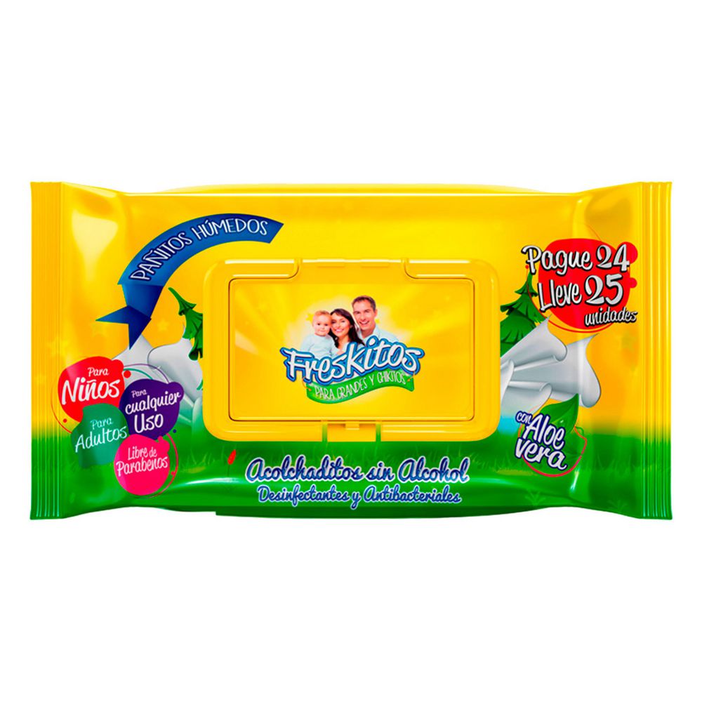 Freskitos pañitos humedos 25