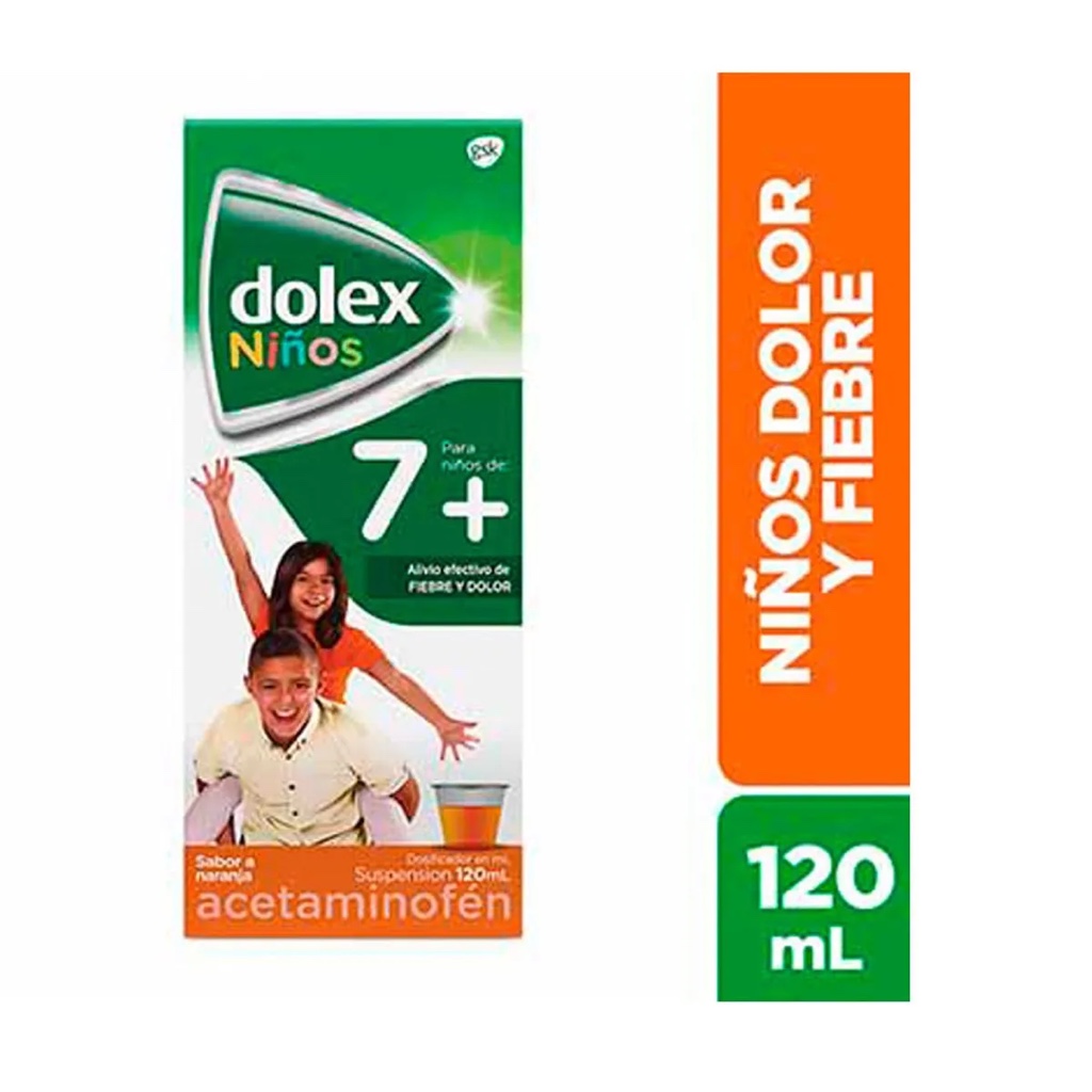 Dolex Niños naranja 120mL