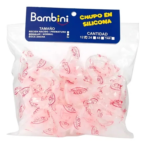 Chupo en silicona pequeña
