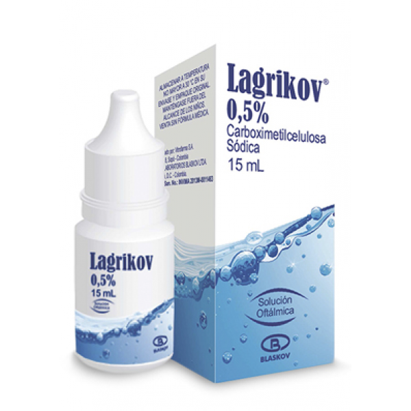 Lagrikov 0,5% gotas oftálmicas