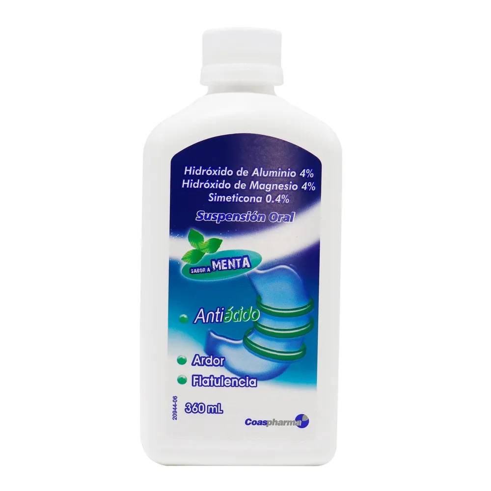 Hidroxido de aluminio Coaspharma  360 mL