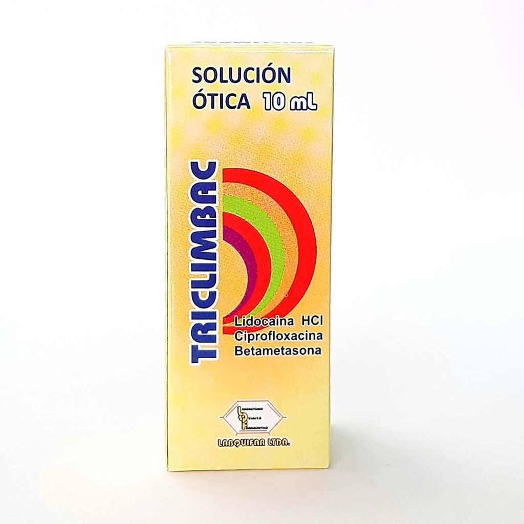 Tricilmbac solución ótica 10 ml