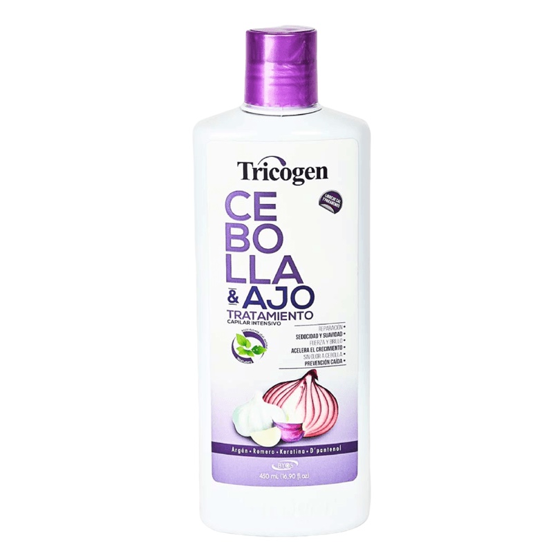 Tricogen Cebolla Ajo tratamiento