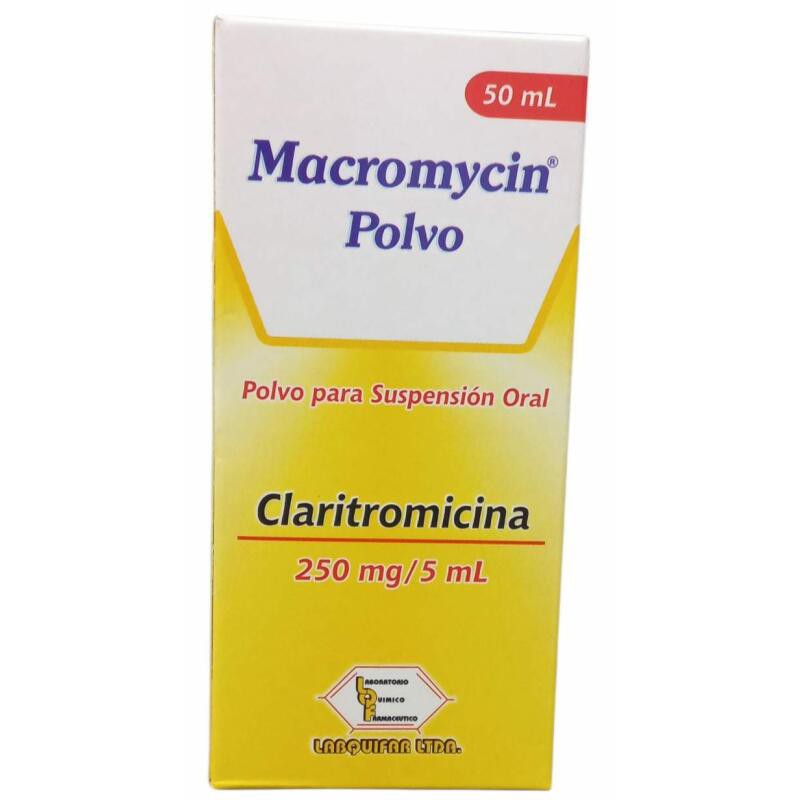Macromycin polvo 50 mL
