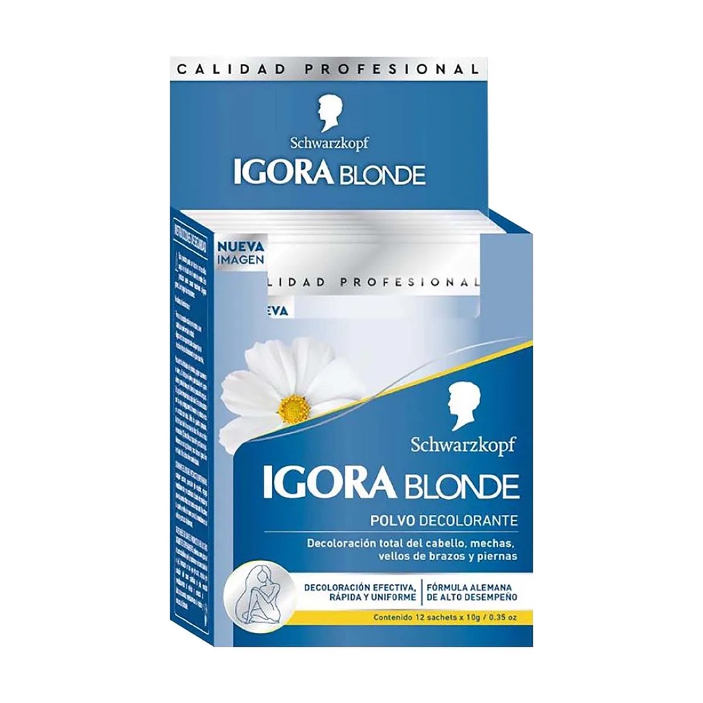 Schwarzkopf Igora Blonde polvo decolorante