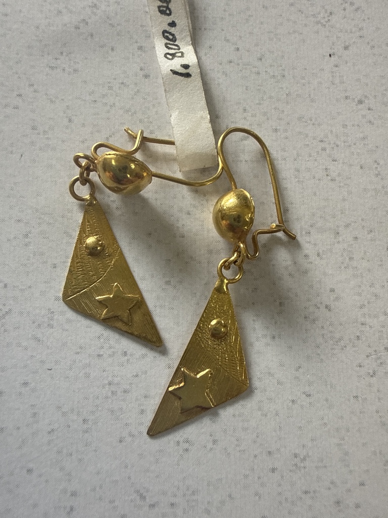 Aretes estrellas