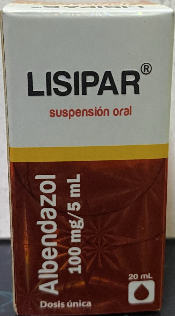 Lisipar suspensión oral 20mL