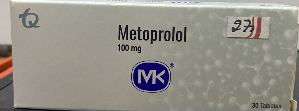 MK Metoprolol 100 mg