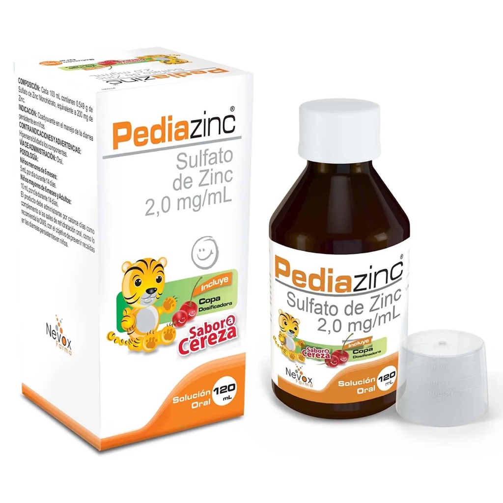 Pediazinc sabor cereza