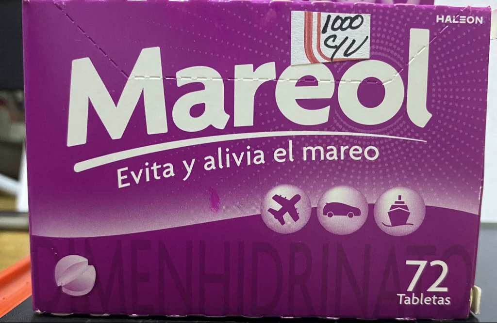 Mareol violeta 72 tabletas
