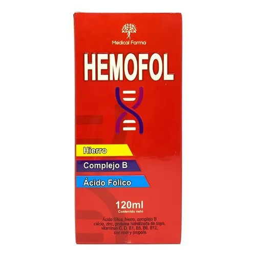Hemofol rojo 120ml