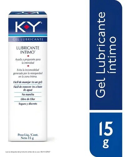 KY Gel Lubricante Intimo 15g