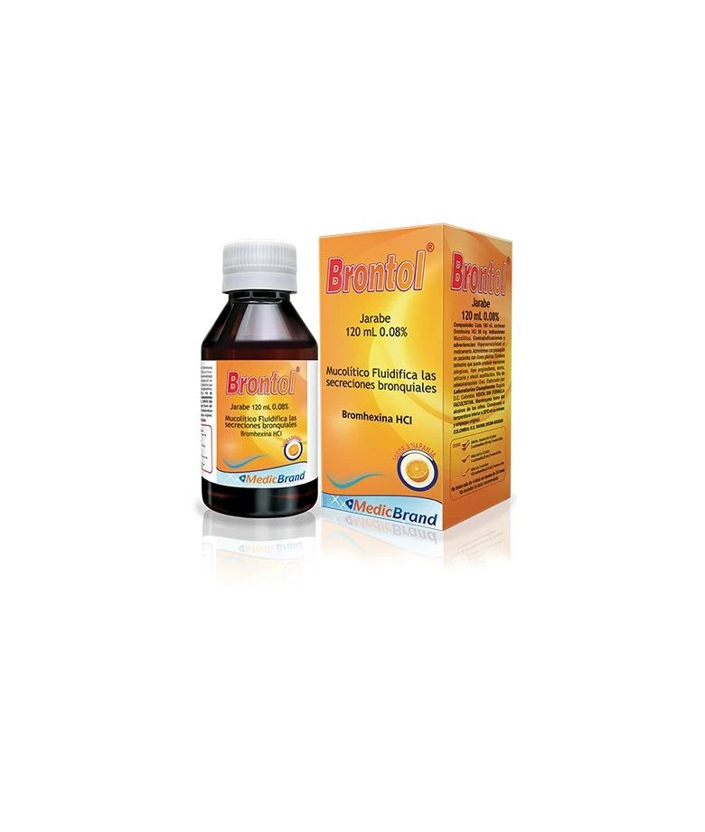 Brontol jarabe naranja 120 mL