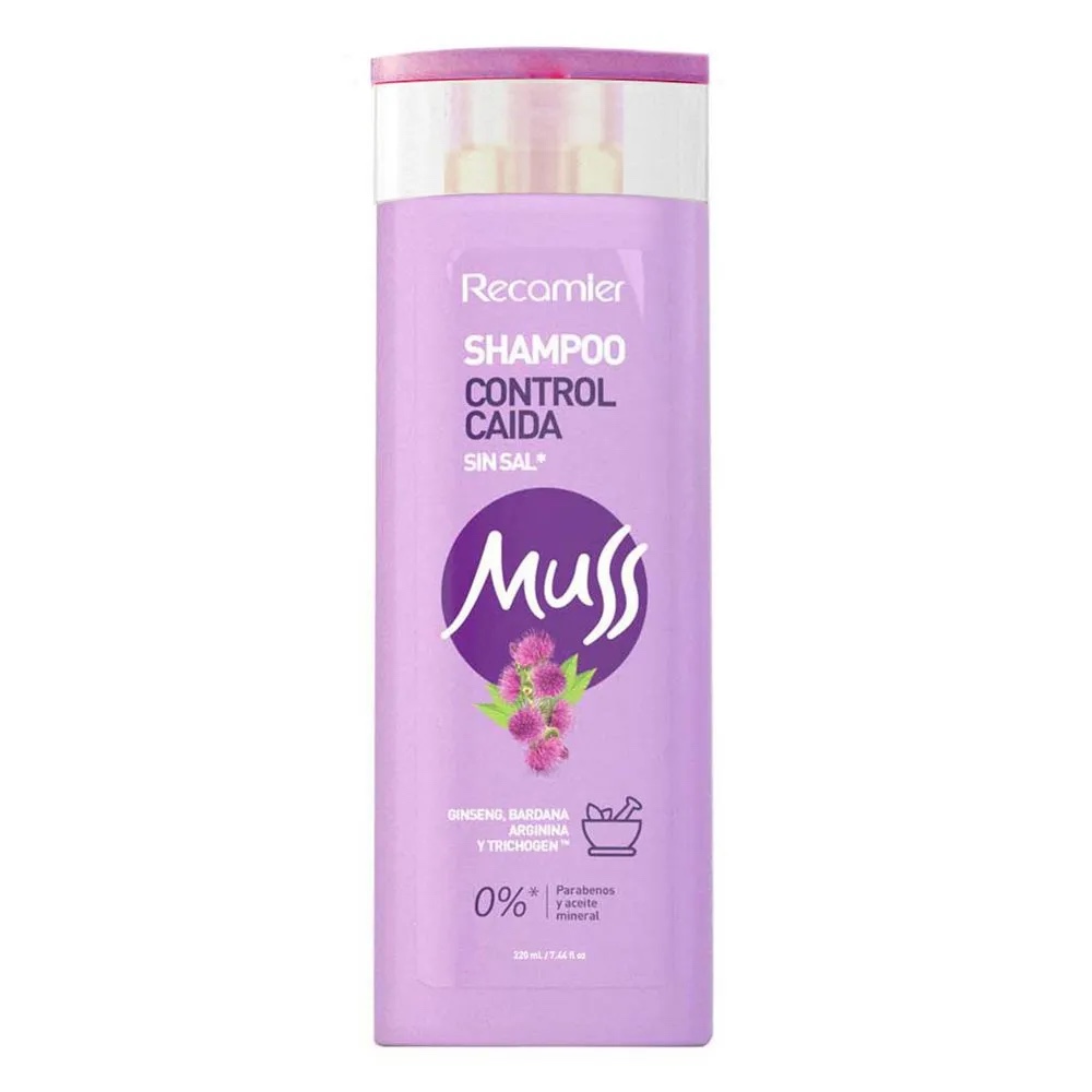 Muss shampoo control caida lila