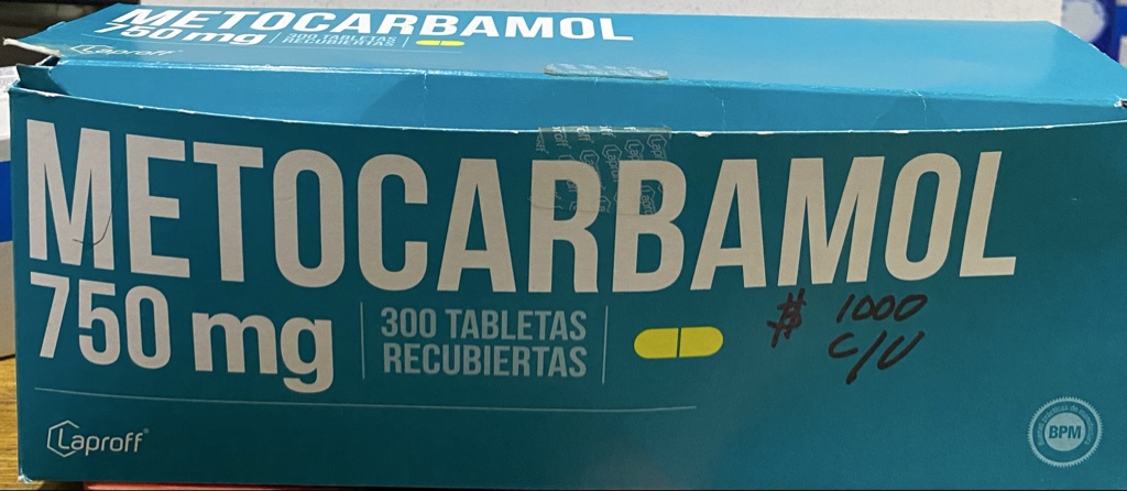 Metocarbamol 750 mg Laproff
