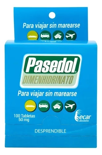 Pasedol dimenhidrinato 50 mg