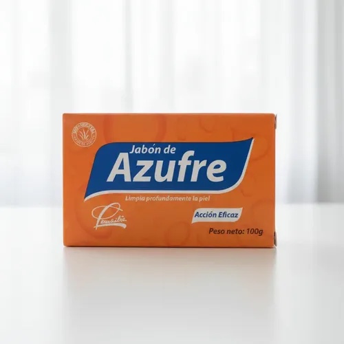 Jabón de Azufre 100g