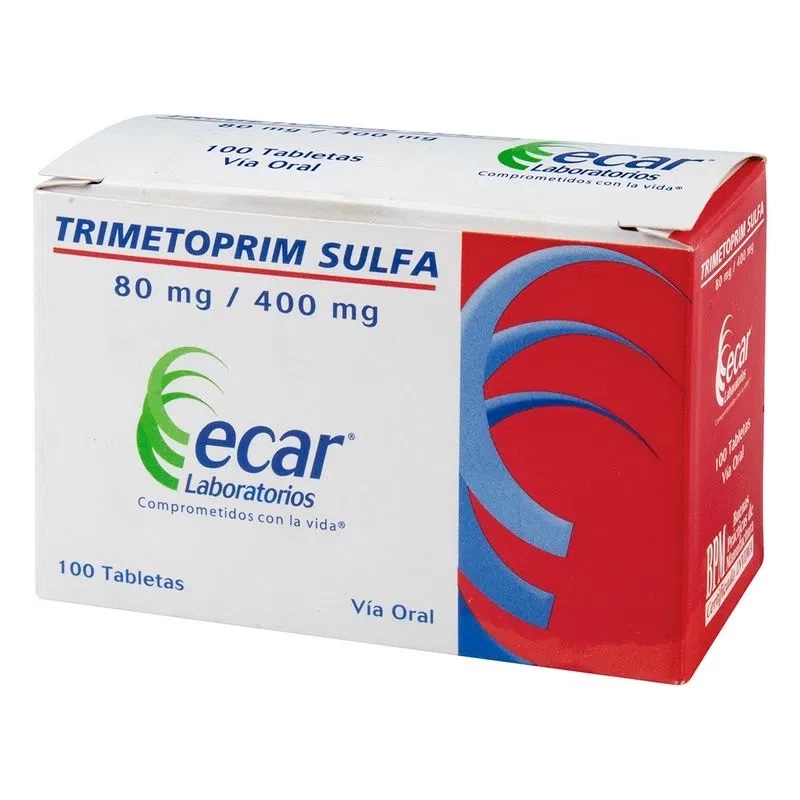 Trimetoprim Sulfa 100 tabletas Ecar