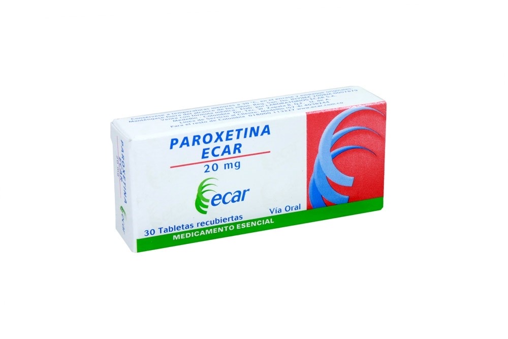 Paroxetina Ecar 20 mg