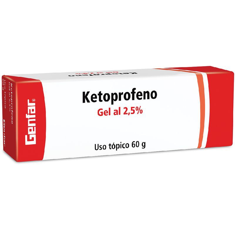 Ketoprofeno gel 2,5% Genfar
