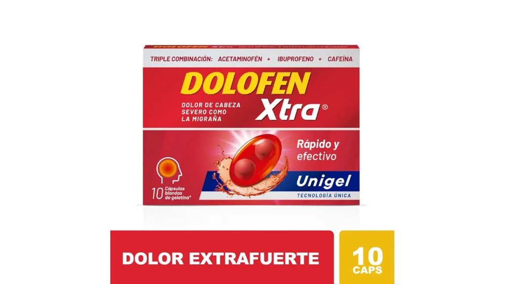 Dolofen Xtra 60 cápsulas
