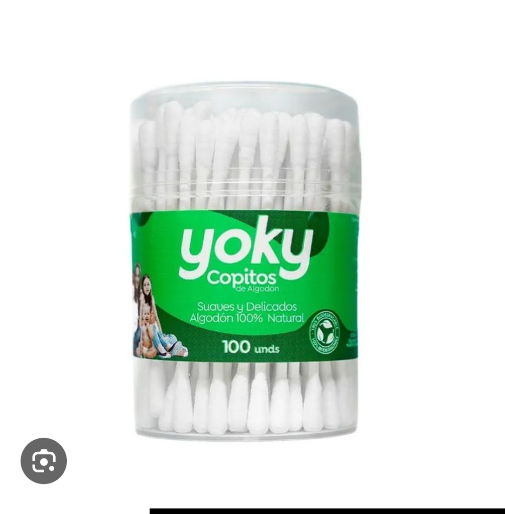 Yoky Copitos algodón 100 unds