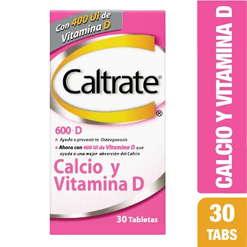 Caltrate 600-D calcio y vitamina D