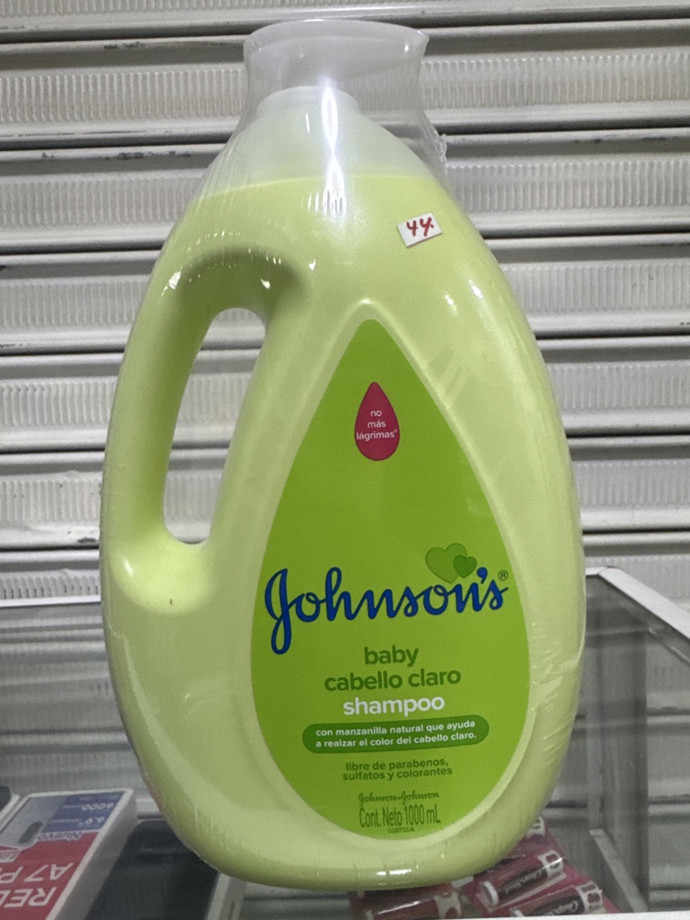 Johnson's Baby shampoo cabello claro