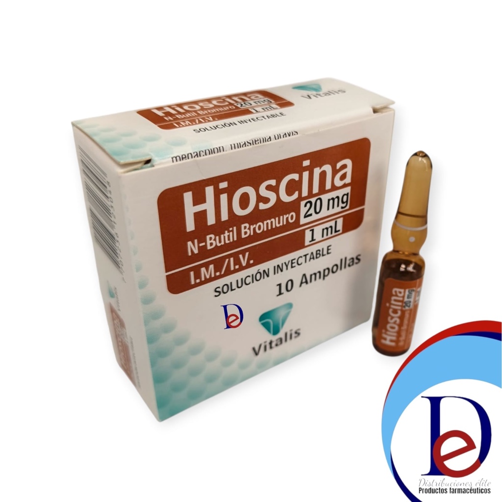 Hioscina Vitalis 20 mg