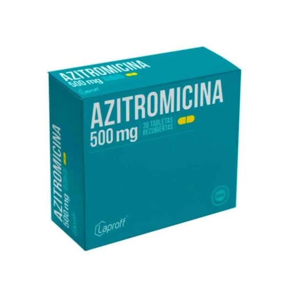 AZITROMICINA 500MG LAPROFF