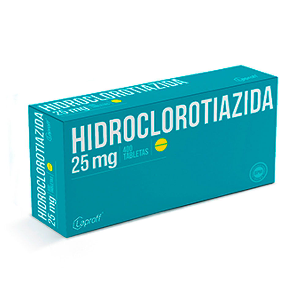Hidroclorotiazida 25 mg