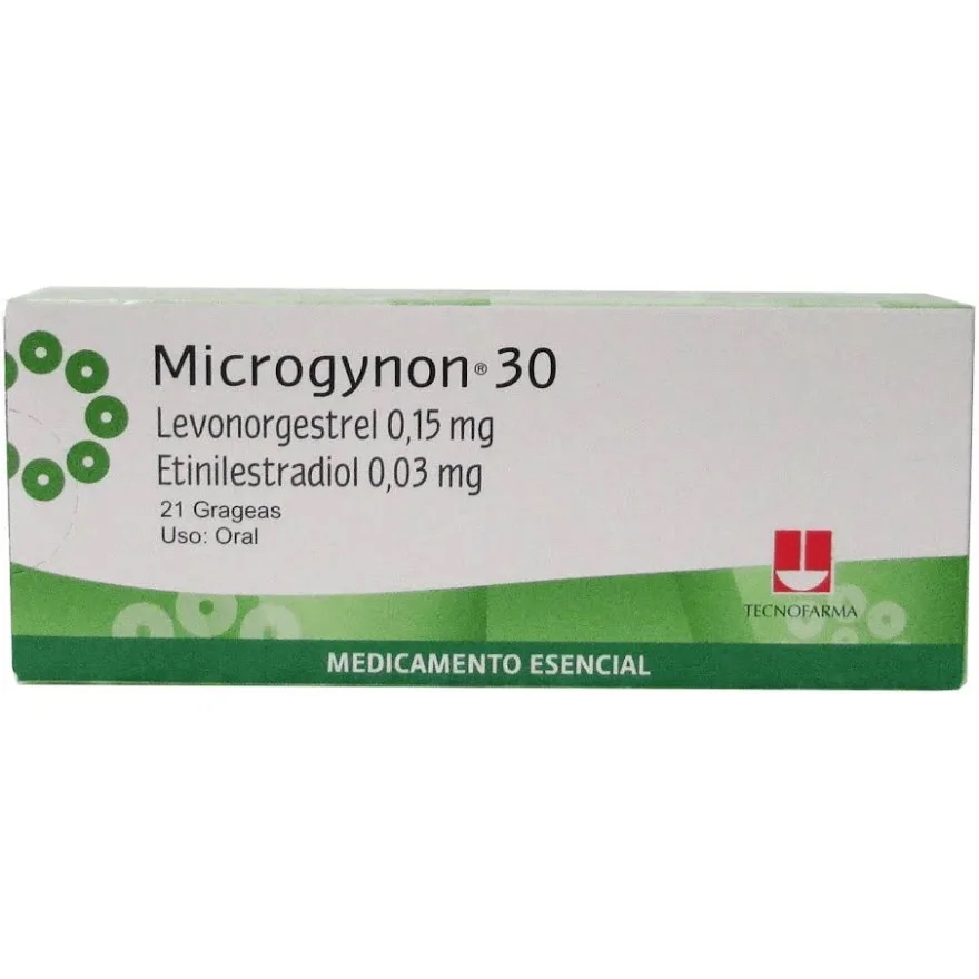 Microgynon 30 verde anticonceptivo