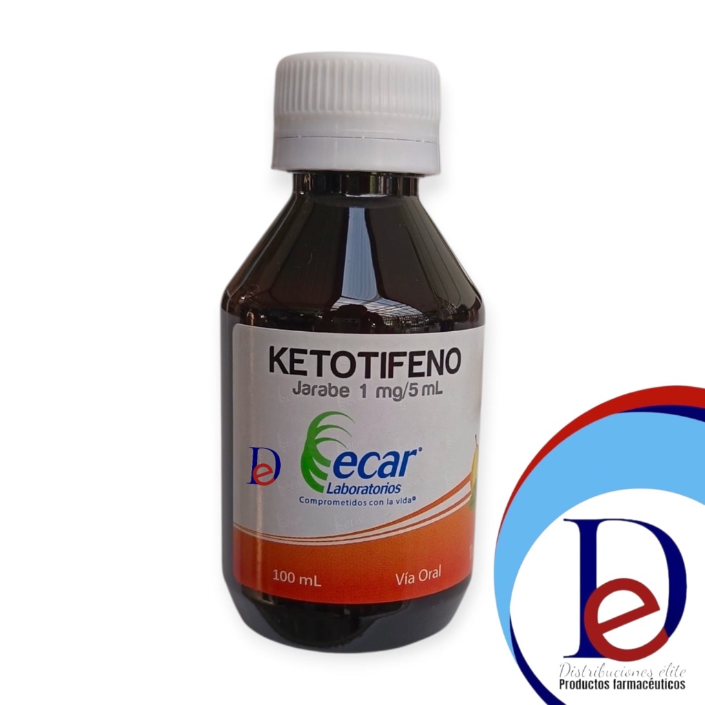 Ecar Ketotifeno jarabe 100 mL