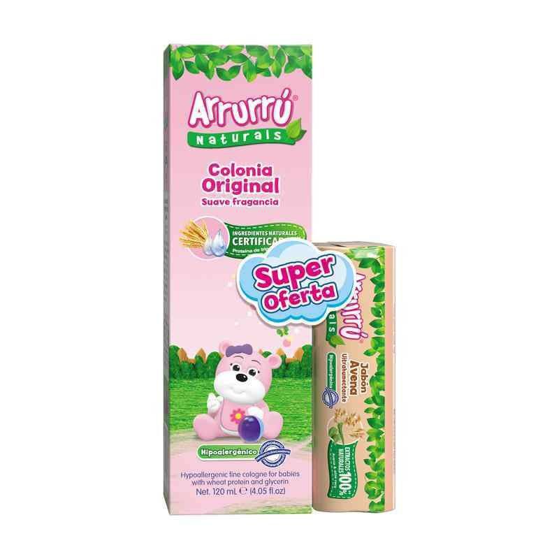 Arrurru Colonia + jabón 120ml
