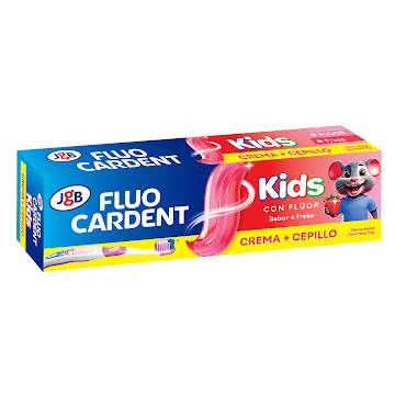 Fluocardent Kids crema+cepillo