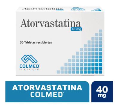 ATORVASTATINA 40MG COLMED